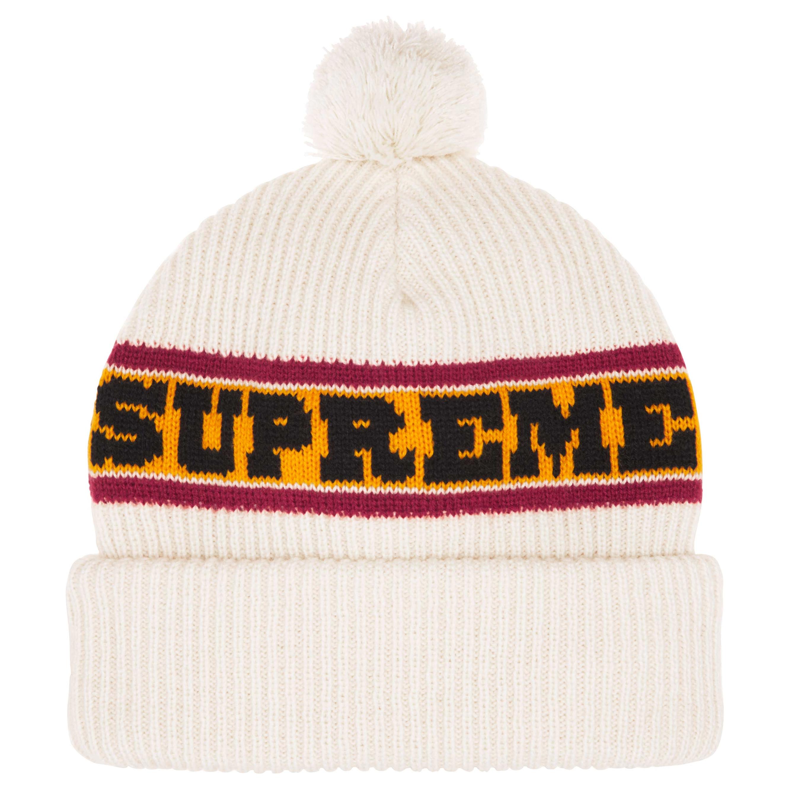 Шапка Supreme FW24 WEEK 13 Big Stripe Beanie (разноцветная)