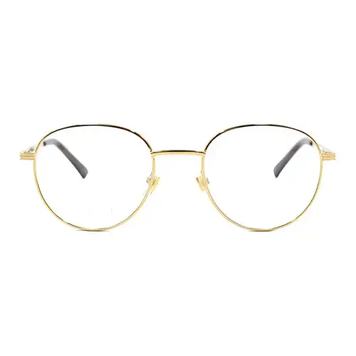 GUCCI Web Oval Prescription Glasses Men's