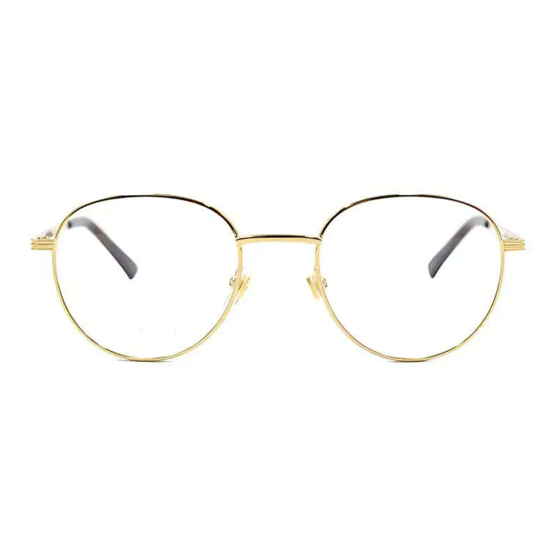 GUCCI Web Oval Prescription Glasses Men's