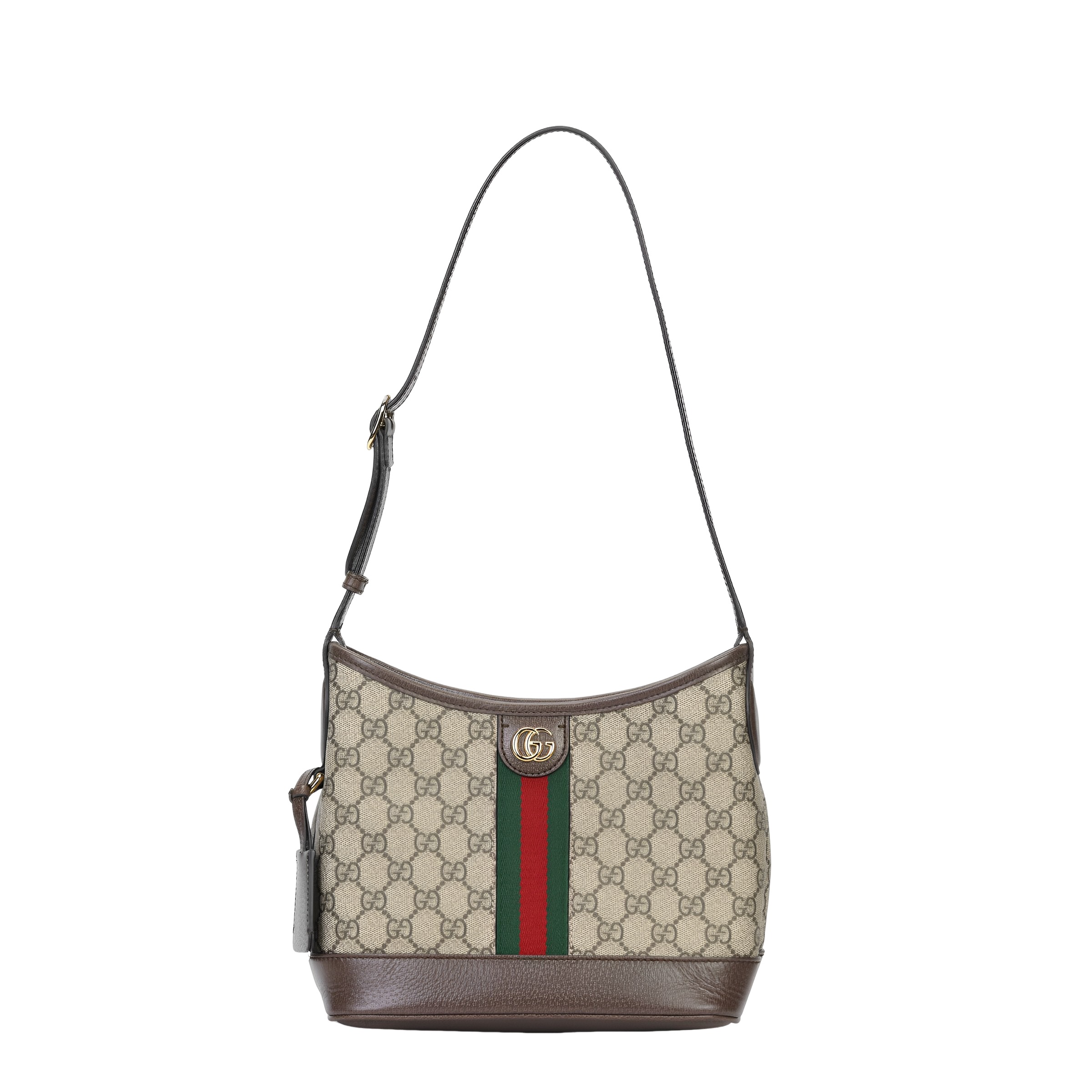 Женская сумка Gucci Ophidia (бежево-коричневая)