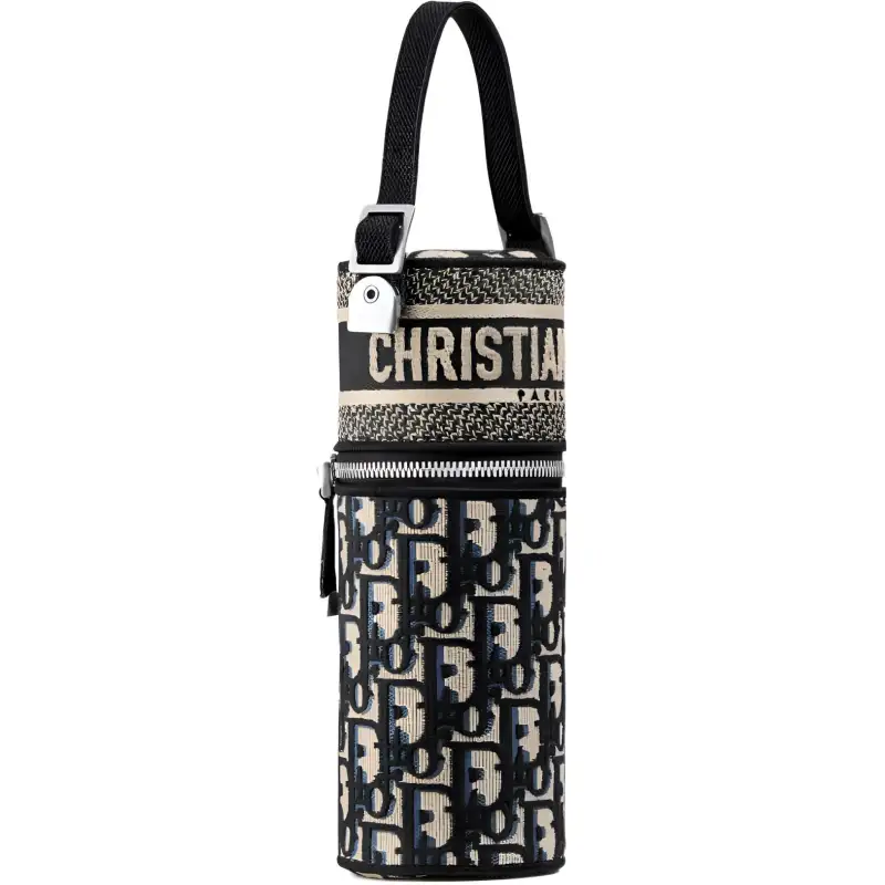 DIOR Dior Travel brand logo zipper perfume box jacquard canvas travel storage bag women's style