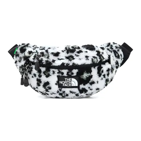 THE NORTH FACE 4.9L Crossbody Bag Sling Bag Fanny Pack Outdoor Bag Polyester Black/White Unisex