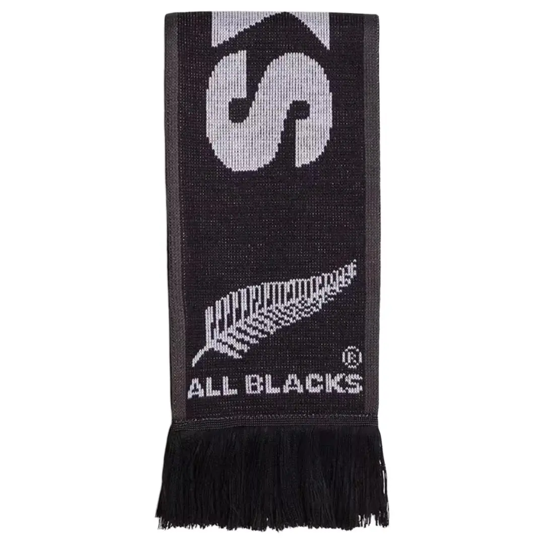 Adidas Knitted Fabric Knit Scarves Unisex Brown