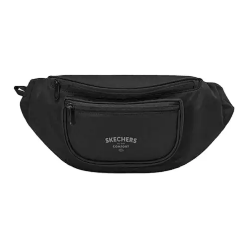 Skechers Fabric Fanny Pack Regular Unisex Carbon Black