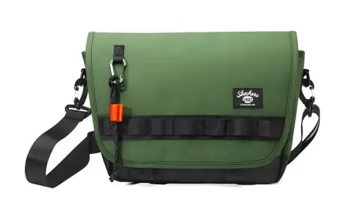 Skechers Fabric Handbag, Shoulder Bag, Crossbody Bag Regular Unisex Berlin Green