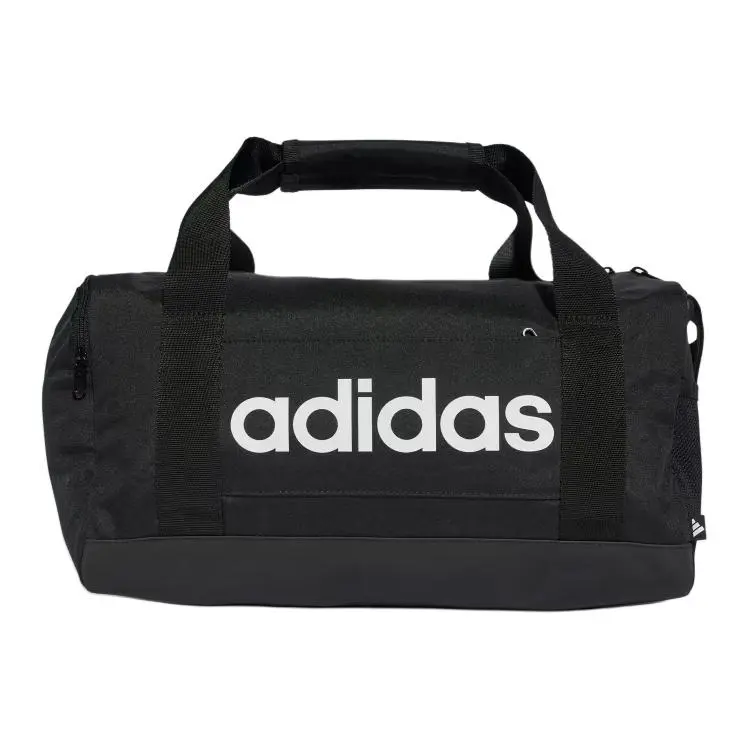 Adidas Polyester Portable Gym Bag Small Unisex Black & White