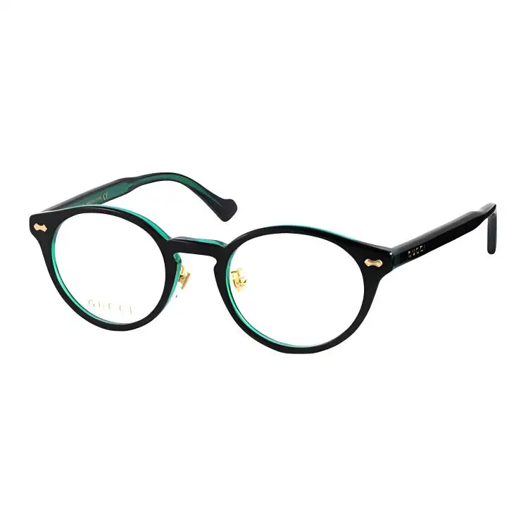 GUCCI Oval Eyeglass Frames Unisex Black