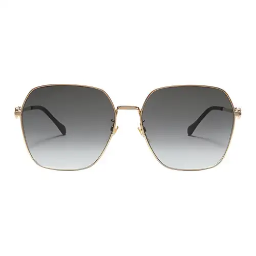 GUCCI Fashion Square Sunglasses Unisex