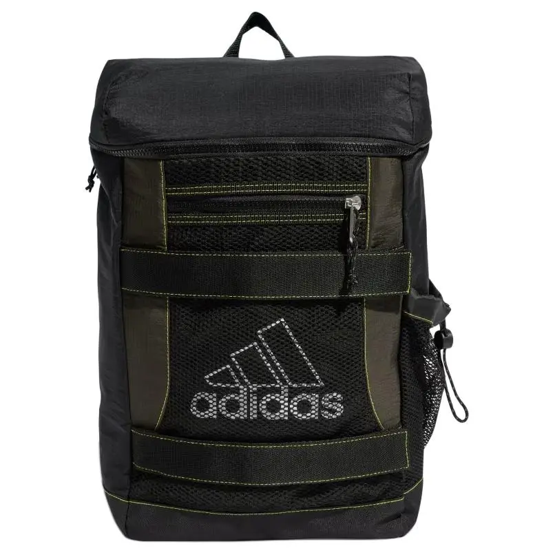 Adidas Polyester Backpack Unisex Black & Dark Olive