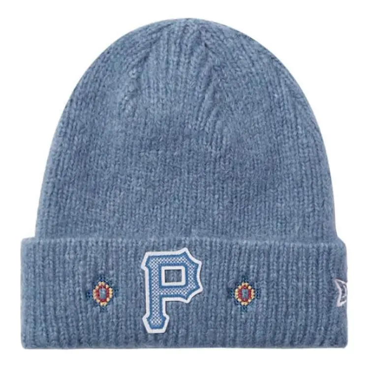 New Era Acrylic Beanies Unisex Denim Blue