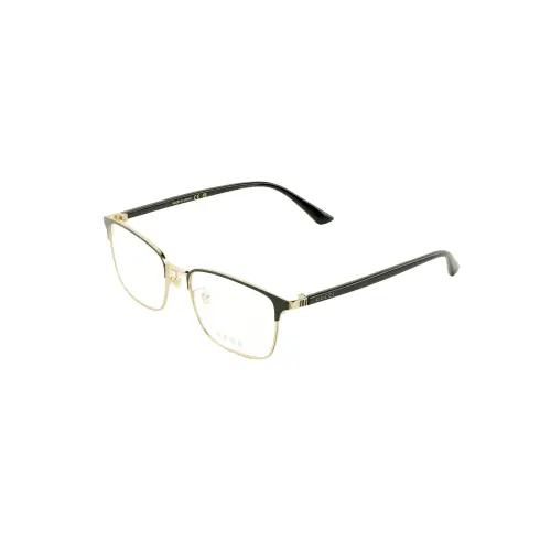 GUCCI Eyewear Logo engraved Round frame Glasses