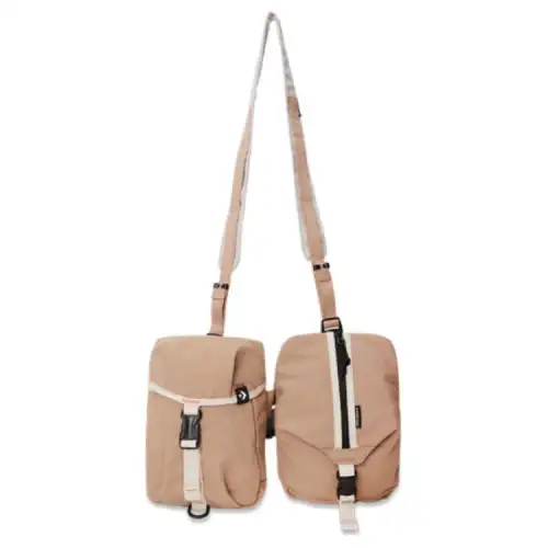 Converse Fabric Crossbody Bag, Sling Bag, Fanny Pack Regular Unisex Khaki