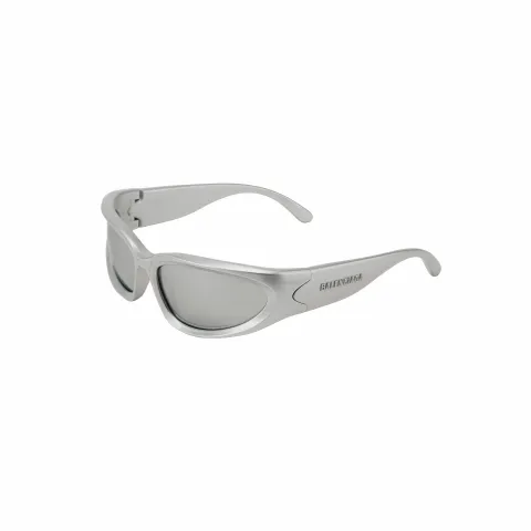 Balenciaga Cat Eye Sunglasses Men's Silver