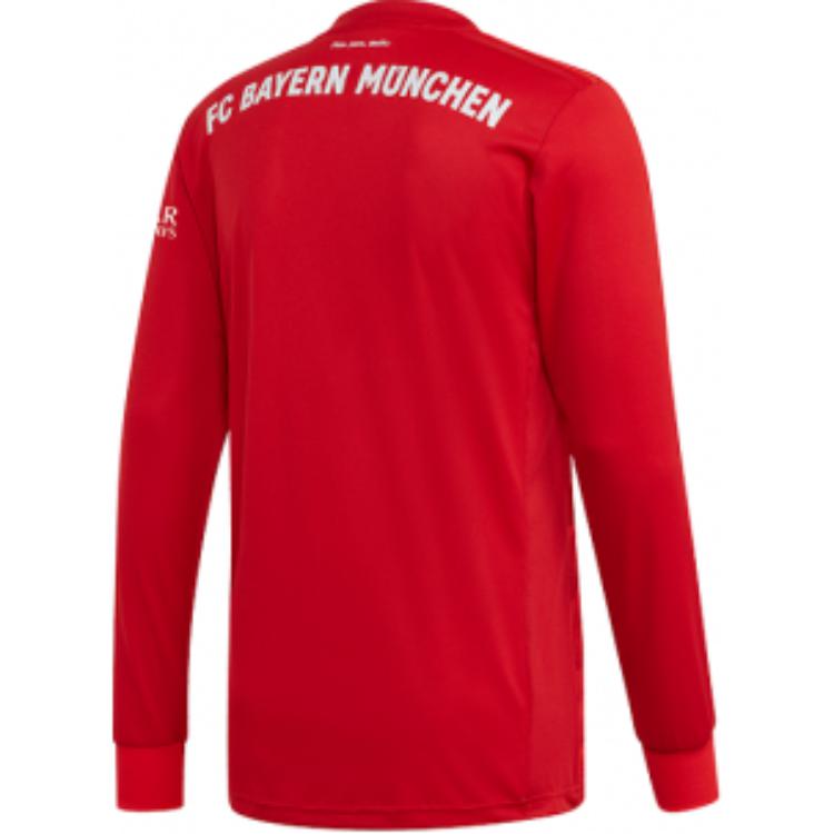 Adidas Bayern Munich Black Soccer Jersey 2019 20 Season Men’s Red