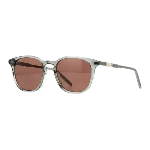 GUCCI Round Sunglasses Unisex Tea Brown