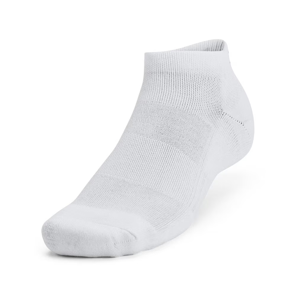 Under Armour Ankle Socks Unisex 3 Pack White