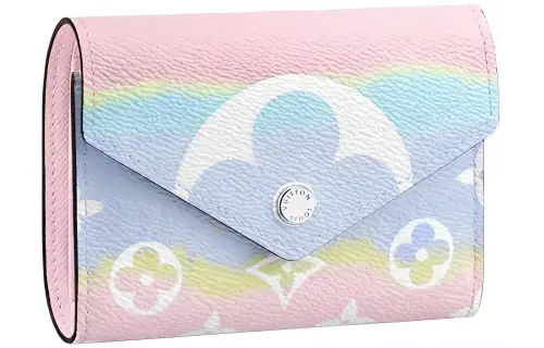 LOUIS VUITTON Victorine Wallet Lv Escale Pastel