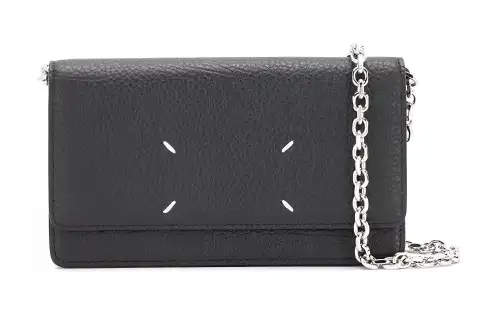 Maison Margiela Calfskin Wallet Women's Black