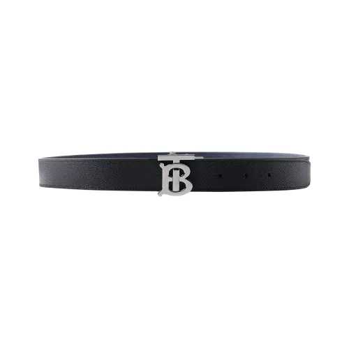 【Previous Season】TB monogram plaque leather belt
