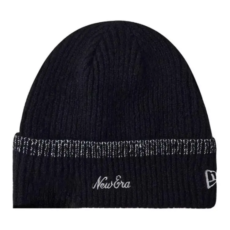 New Era Polyester Beanies Unisex Black