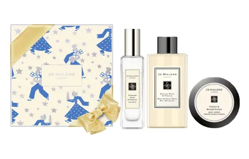 Gift box, perfume, set, eau de cologne contains rose, Great Britain, 30 ml, 100 ml, 50 ml