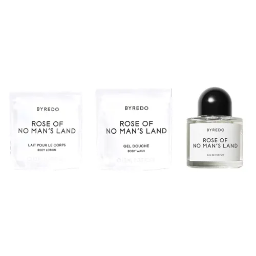 Set, perfume, shower gel, body cream, sample, 8 ml, 10 ml, 10 ml