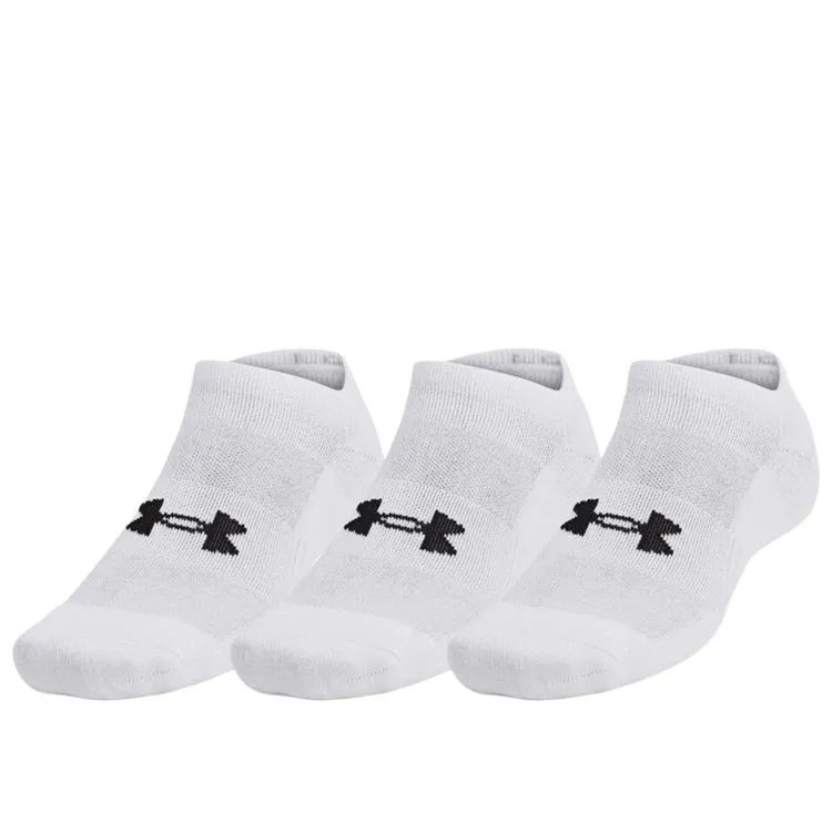 Under Armour Ankle Socks Unisex 3 Pack White