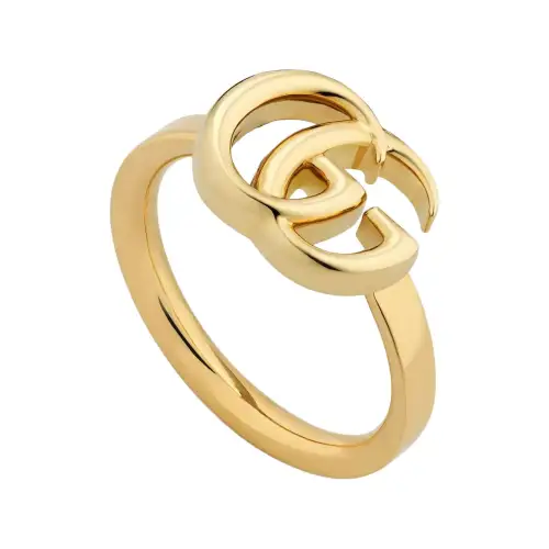 Gucci 18k Gg Running ring