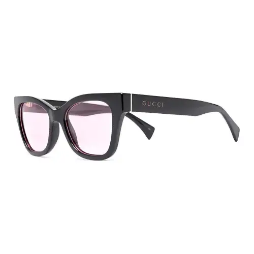 GUCCI Irregular Shape Sunglasses Women's