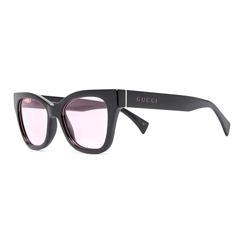 GUCCI Irregular Shape Sunglasses Women's