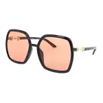 GUCCI Horsebit Collection Square Sunglasses Unisex Black