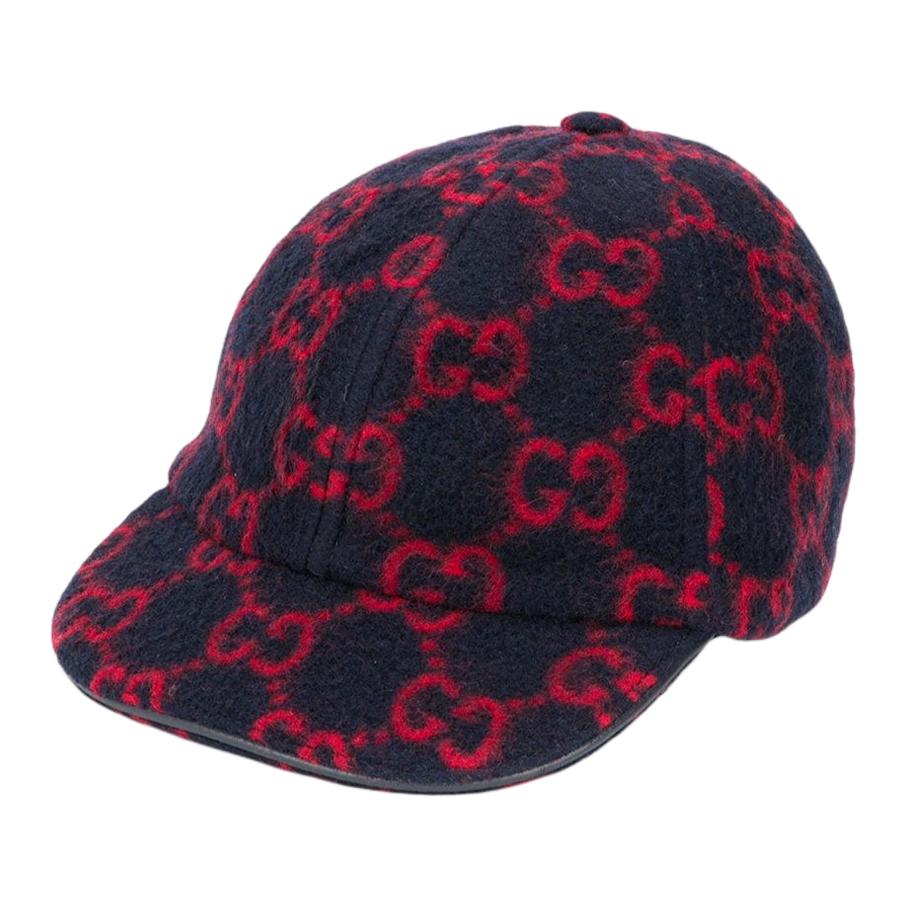 GUCCI Cotton Baseball Caps Kids' Black