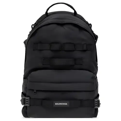 Balenciaga Polyamide Backpack Men's Black