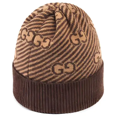 GUCCI Beanies Kids Brown