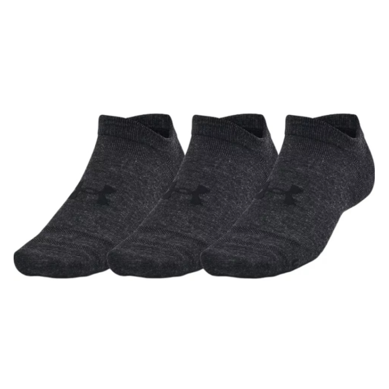 Under Armour Ankle Socks Unisex 3 Pack Black