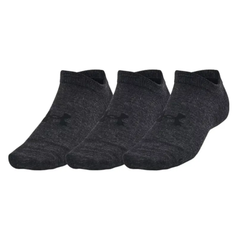 Under Armour Ankle Socks Unisex 3 Pack Black