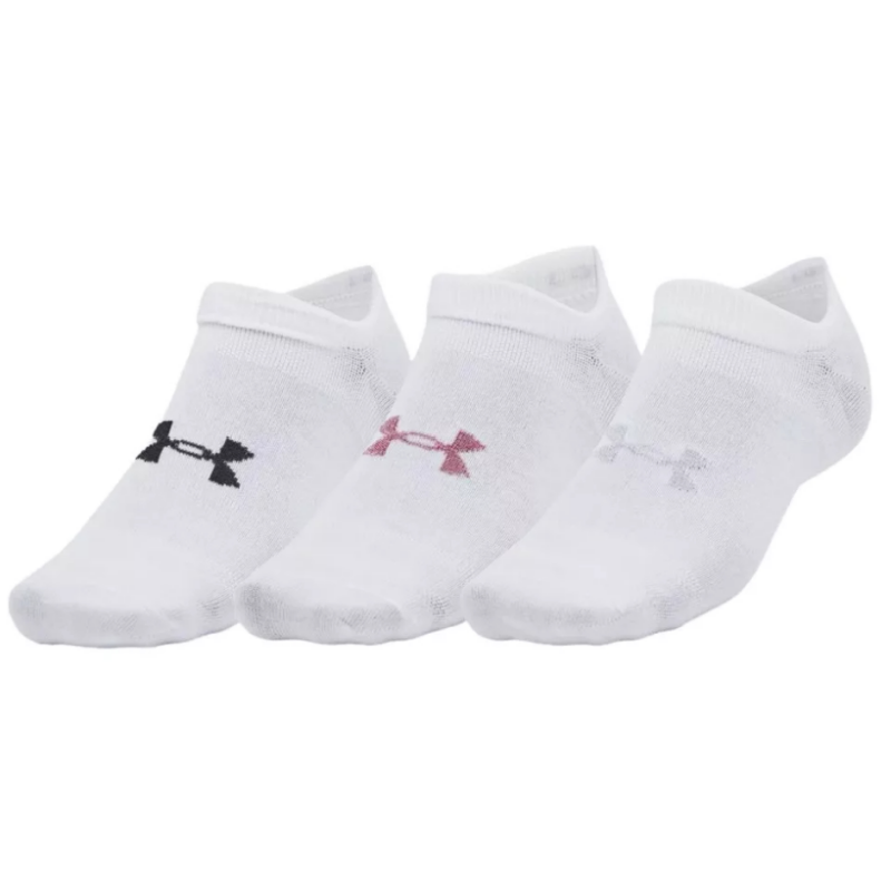 Under Armour Ankle Socks Unisex 3 Pack White