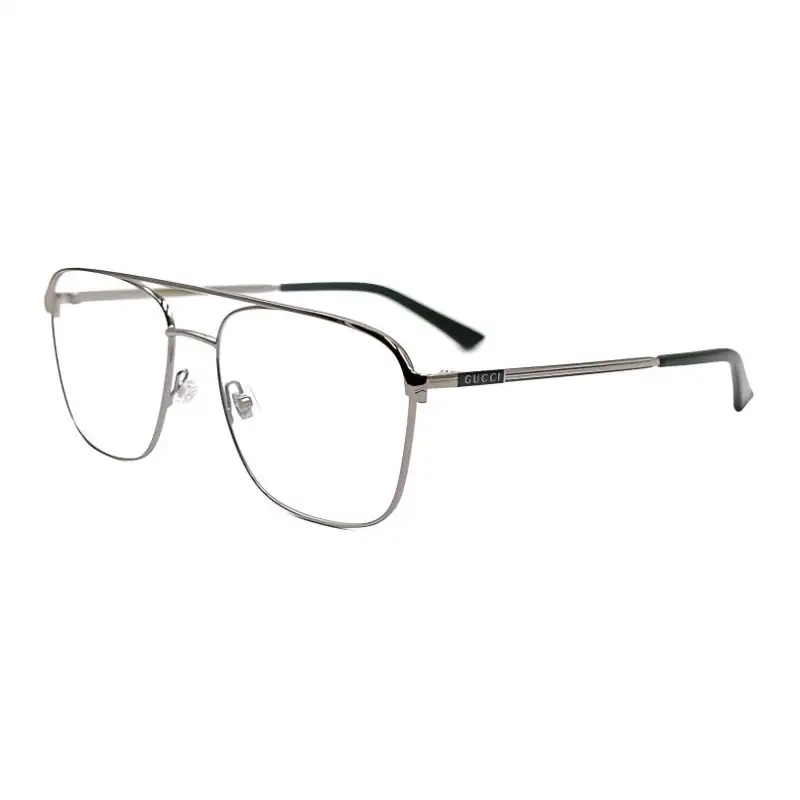GUCCI Web Square Prescription Glasses Men's
