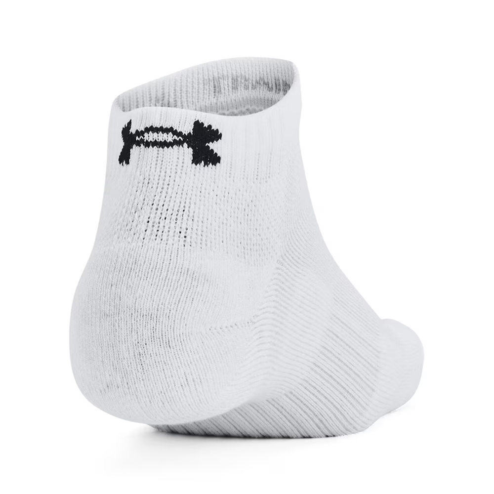 Under Armour Ankle Socks Unisex 3 Pack White