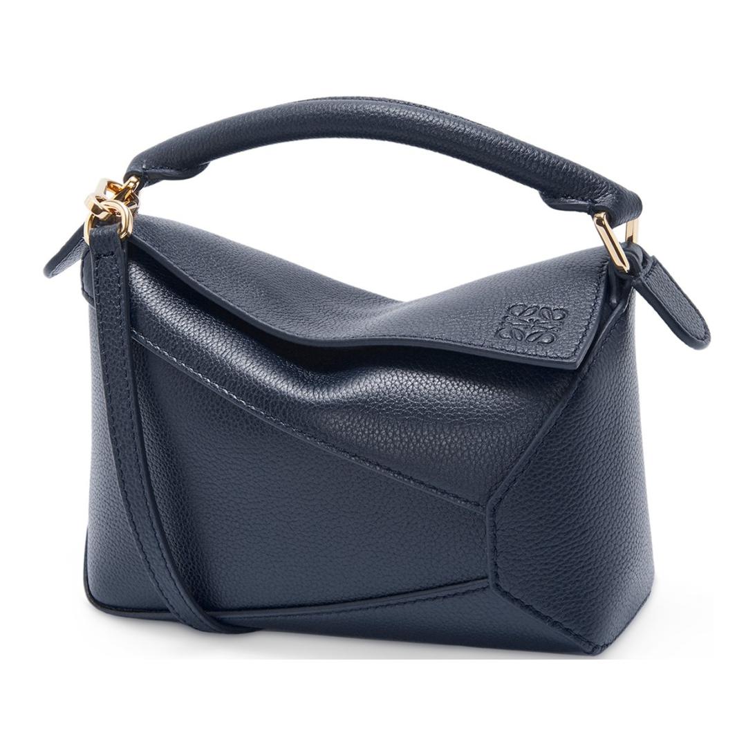 Женская сумка LOEWE (темно-синяя)