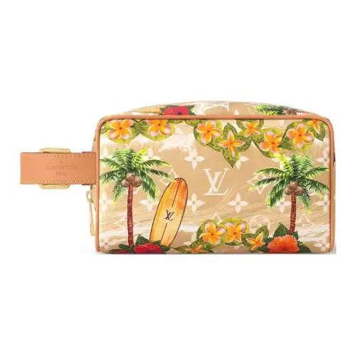 LOUIS VUITTON Locker Dopp Kit Monogram Surfin' Sand