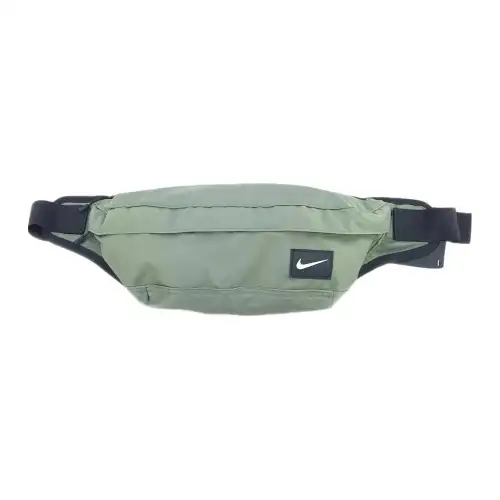Nike Polyester Shoulder Bag, Crossbody Bag, Sling Bag, Fanny Pack Regular Unisex Light Green