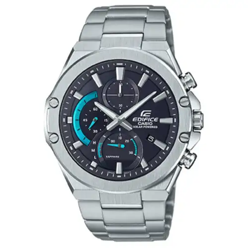 CASIO Men EDIFICE Silver Watch