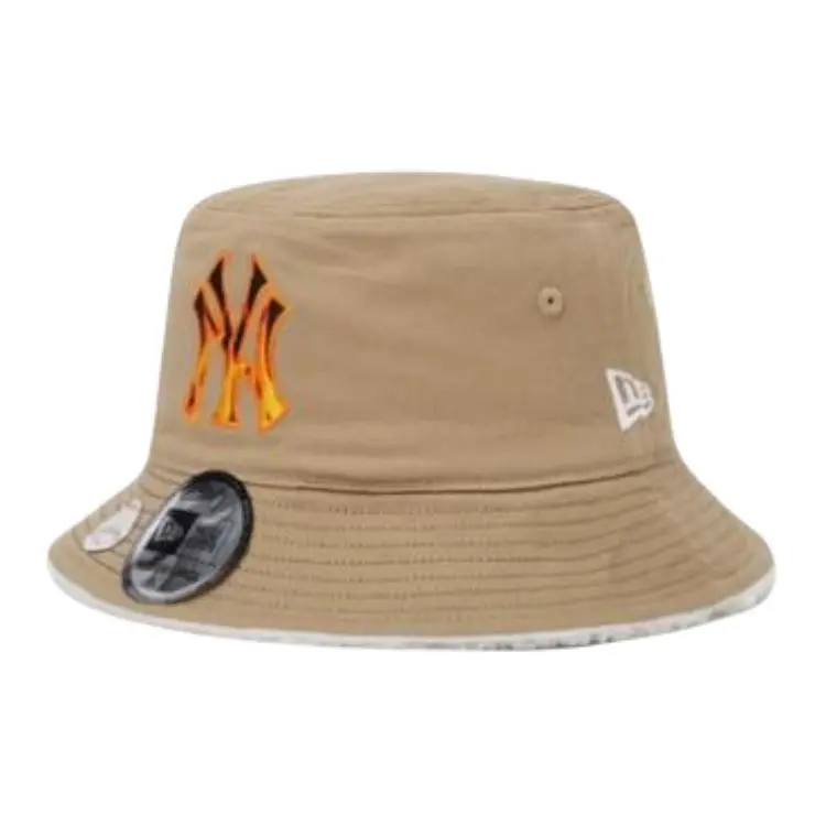New Era Bucket Hats Unisex Khaki