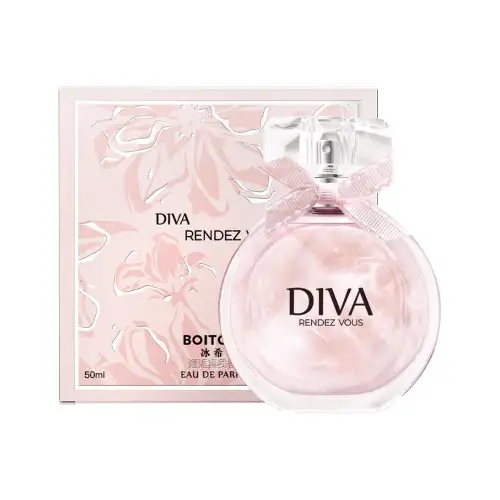 Floral amber soft perfume strongly flavoured for friend, long-term effect, 50 ml, gift for girl, Birthday gift