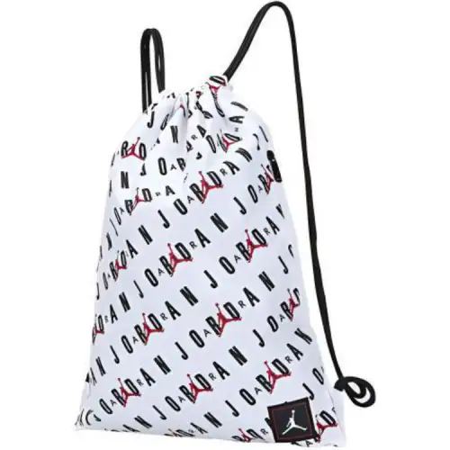 Nike Polyester Backpack Storage Bag Unisex White
