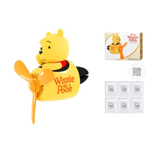 Disney Disney, airplane, perfume, universal aromatherapy all-season for auto, cartoon perfumed high quality creative accessory, pendant, Winnie the Pooh