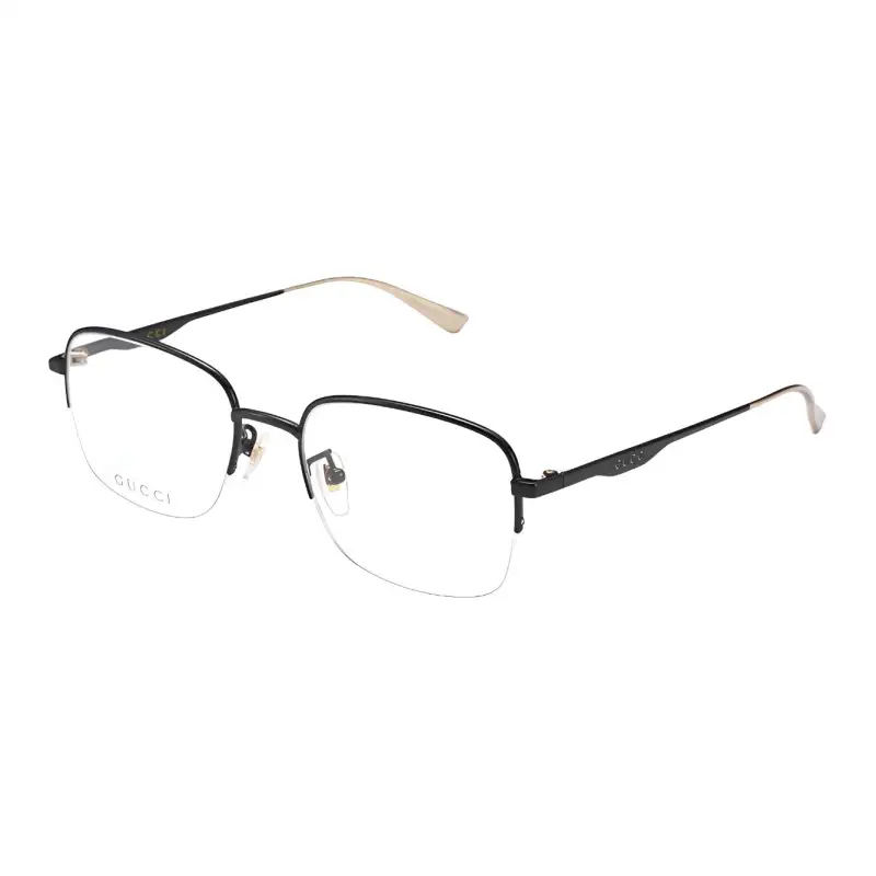 GUCCI Square Eyeglass Frames Men's