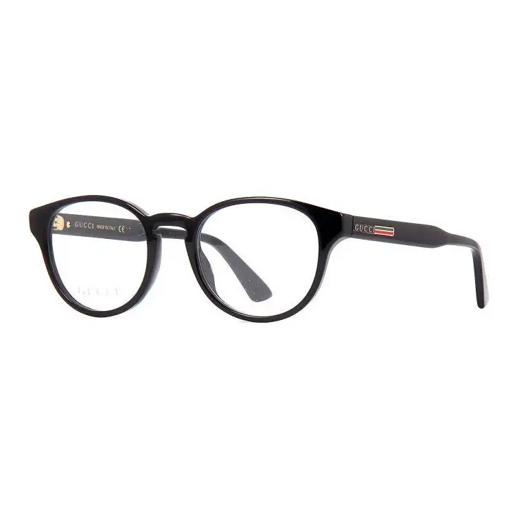 GUCCI Web Versatile Round Prescription Glasses Unisex