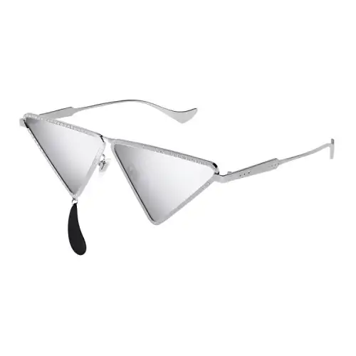 GUCCI Embellished Geometric Sunglasses